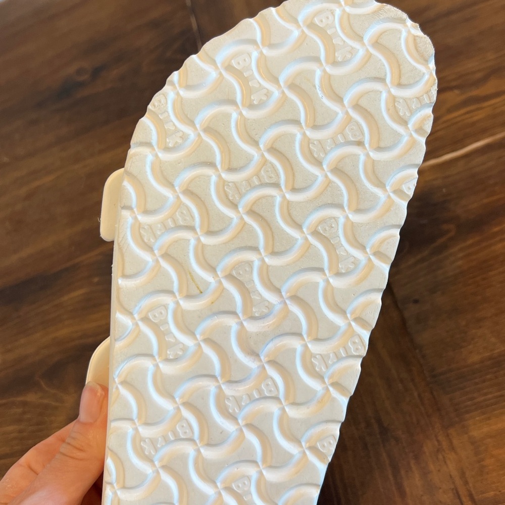 Birkenstock White Arizona Essentials Slide Sandals EVA | EU: 43 M: 10-10.5 W: 12 - Picture 12 of 14